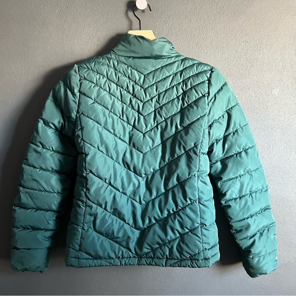 Gap Green Puffer Winter Jacket - image 8